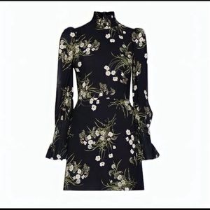 Reformation Archie Mini Dress in Veuve size 8